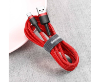 Baseus Kabel Cafule USB-A / USB-C QC 3.0 3A 0.5 m - czerwony - 1502152 - zdjęcie 3